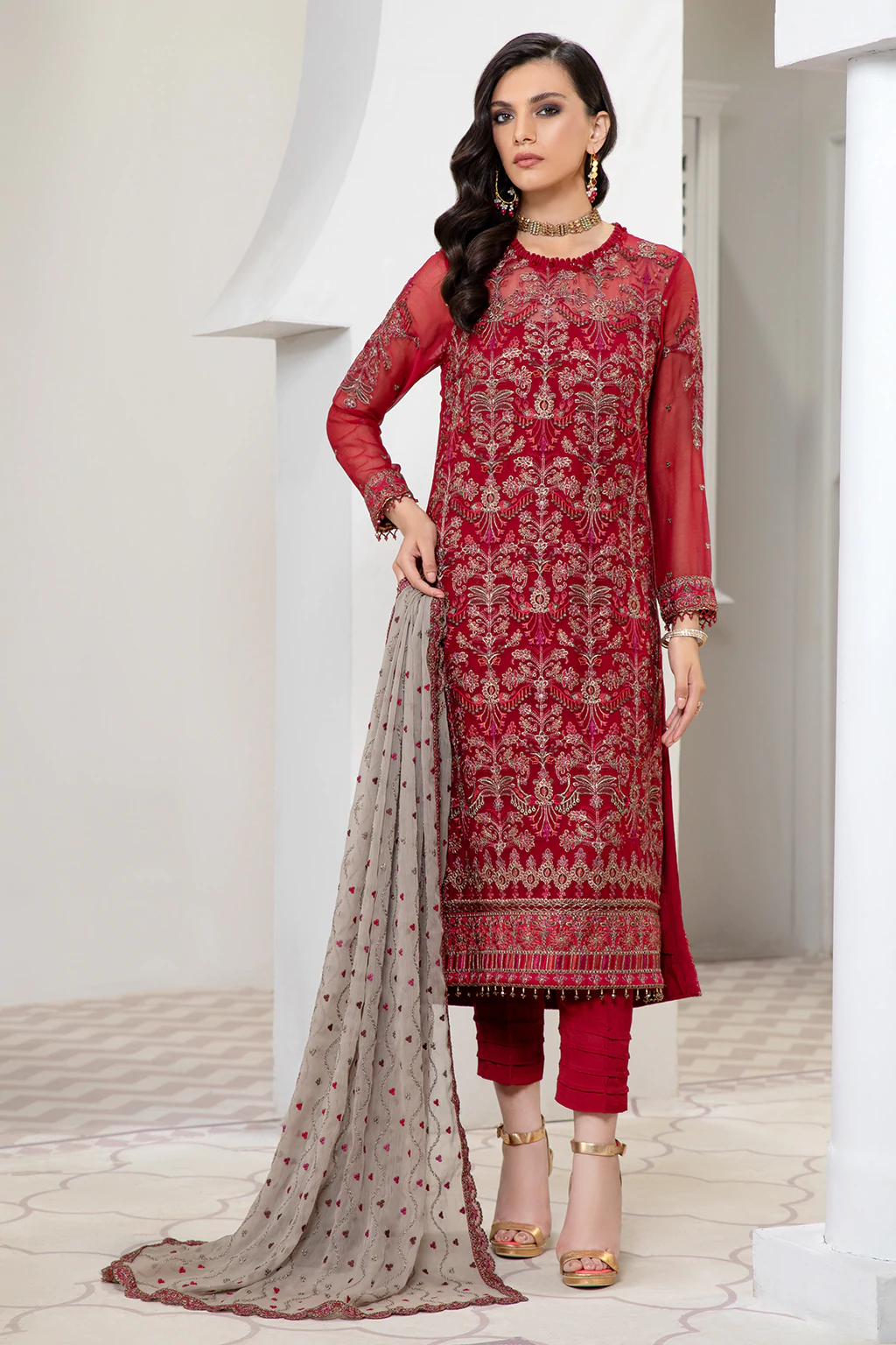 Pareesia by Zarif Embroidered