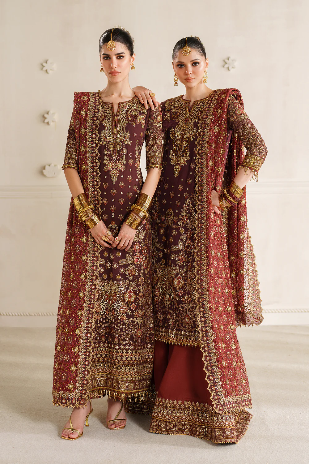 Baroque Chantelle Embroidered Net